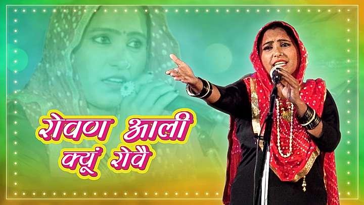 रोवण आळी क्यूं रोवै